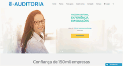 Desktop Screenshot of e-auditoria.com.br